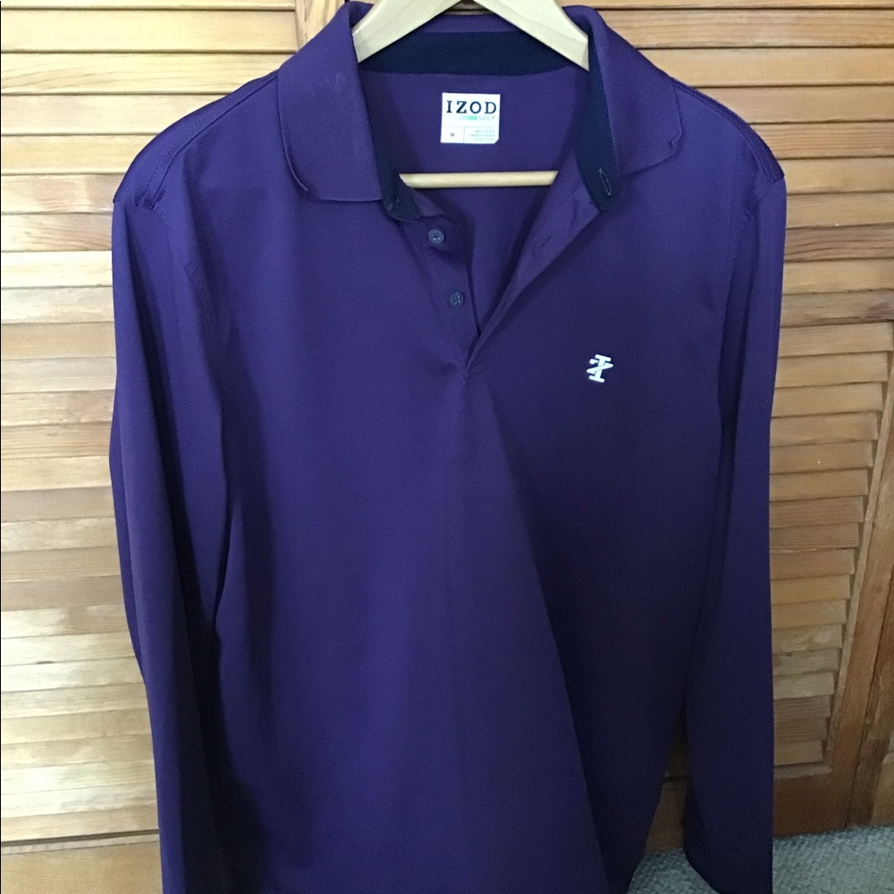 Men IZOD golf shirt sz M